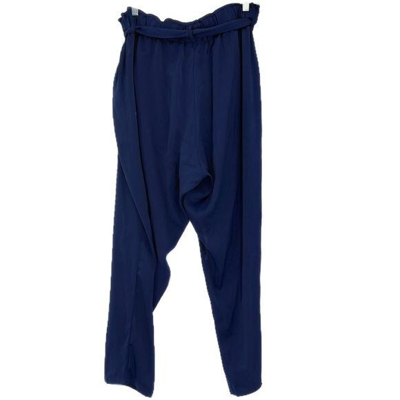 Summersalt The Softest Silky Satin Cinched Paperbag baggy Tie Pants - Picture 5 of 5
